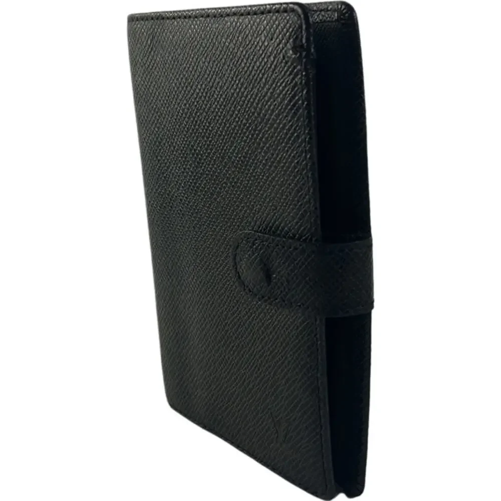 LOUIS VUITTON Vintage Taïga‎ Small Ring Diary/ Agenda Cover